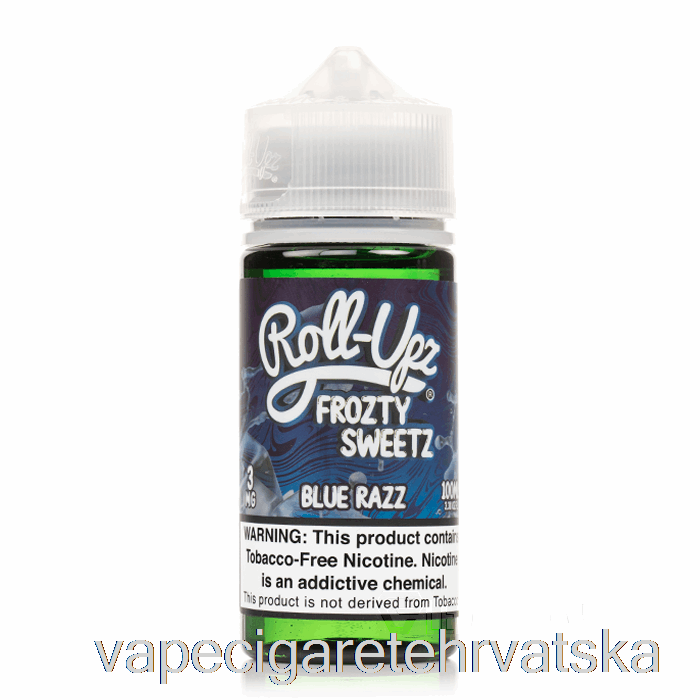 Vape Hrvatska Blue Raspberry Ice - Juice Roll-upz E-liquid - 100ml 6mg